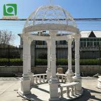 High Quality Garden Marble Pavilion Sculpture In Stock