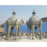 garden cast iron gazebo for decoration