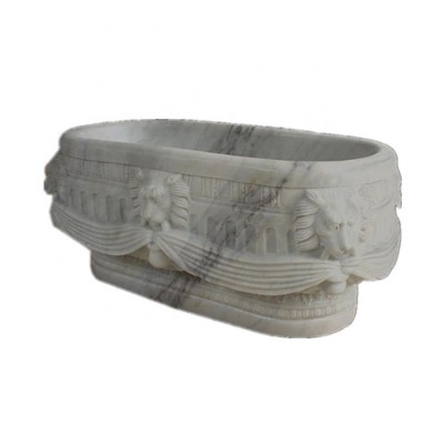 Freestanding carved stone bathtubs, unique bathtubs, child size bath tub