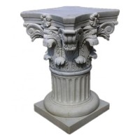 Small natural stone roman column for sale