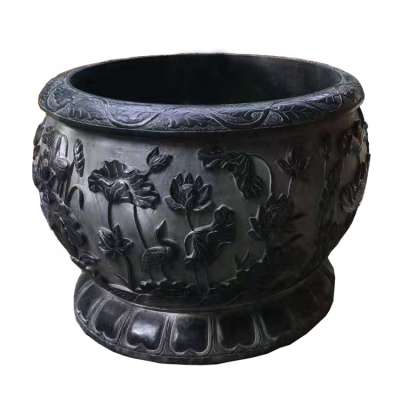 China Suppliers Grey Marble Waterfall Pots