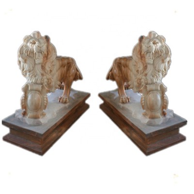 Large garden hot sale wholesale lion statues for sale