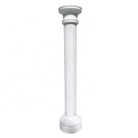 Outdoor White Marble Sculpture Natural Stone Columns